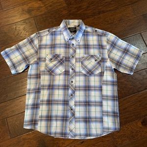 Brooklyn Xpress large plaid shirt